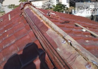 千葉市稲毛区 自治会館の瓦屋根修繕リフォーム工事